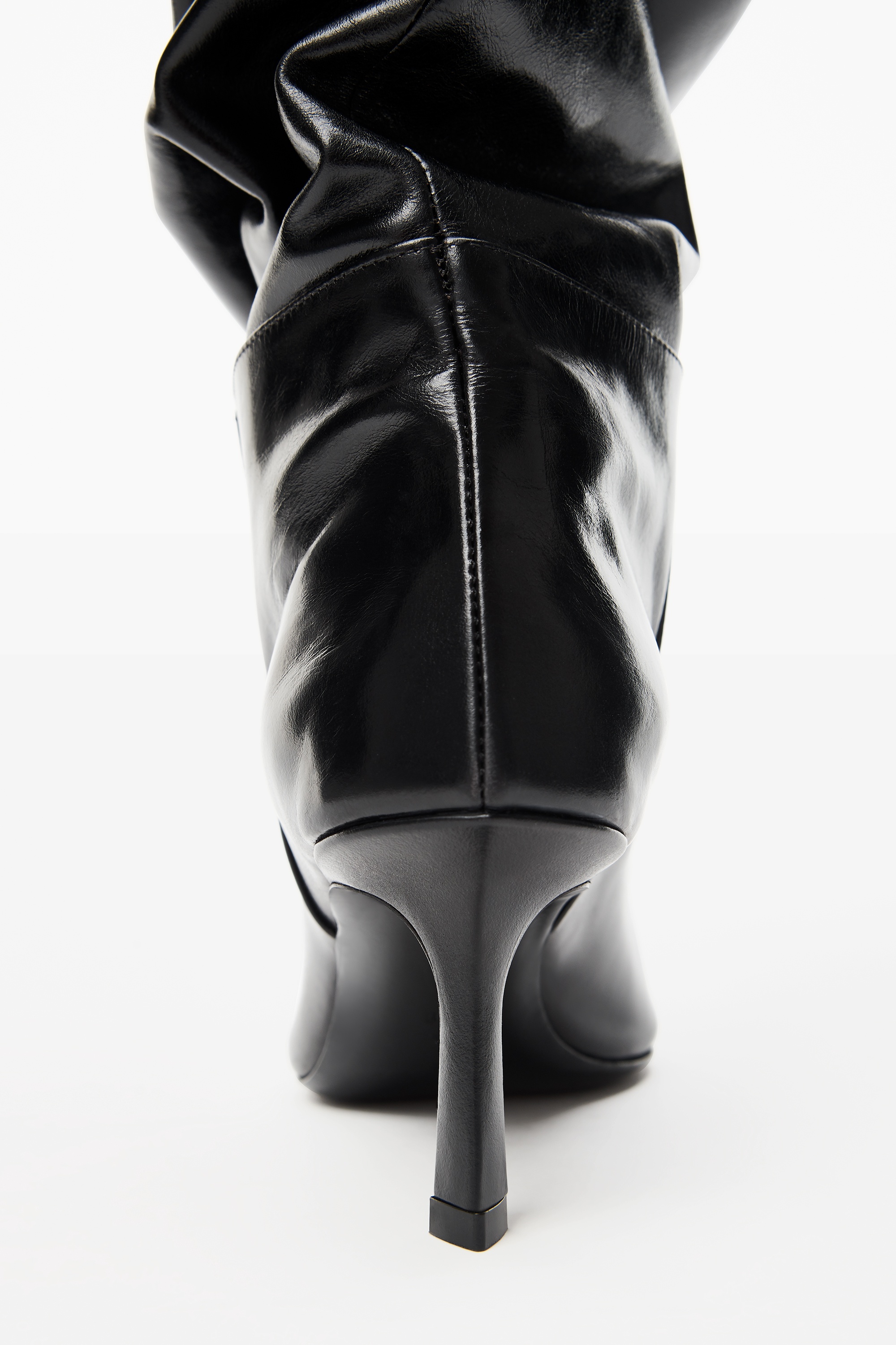 VIOLA 65 SLOUCH BOOT IN CALFSKIN - 5