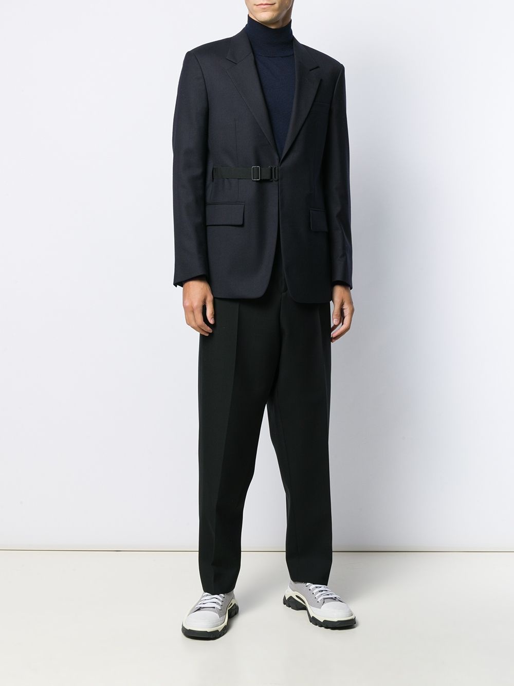 tailored straight trousers - 2