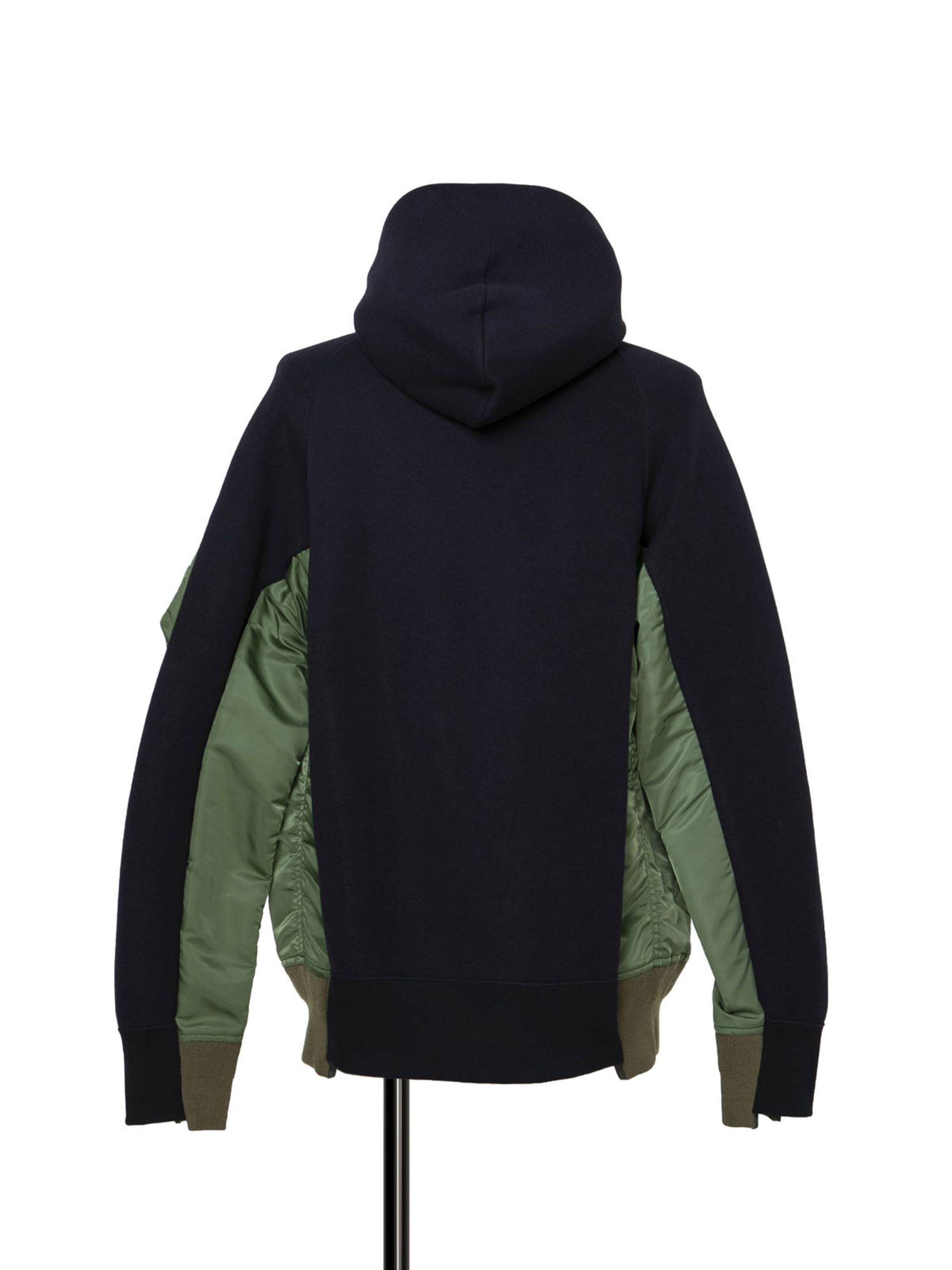 Sponge Sweat x Nylon Twill Hoodie - 3