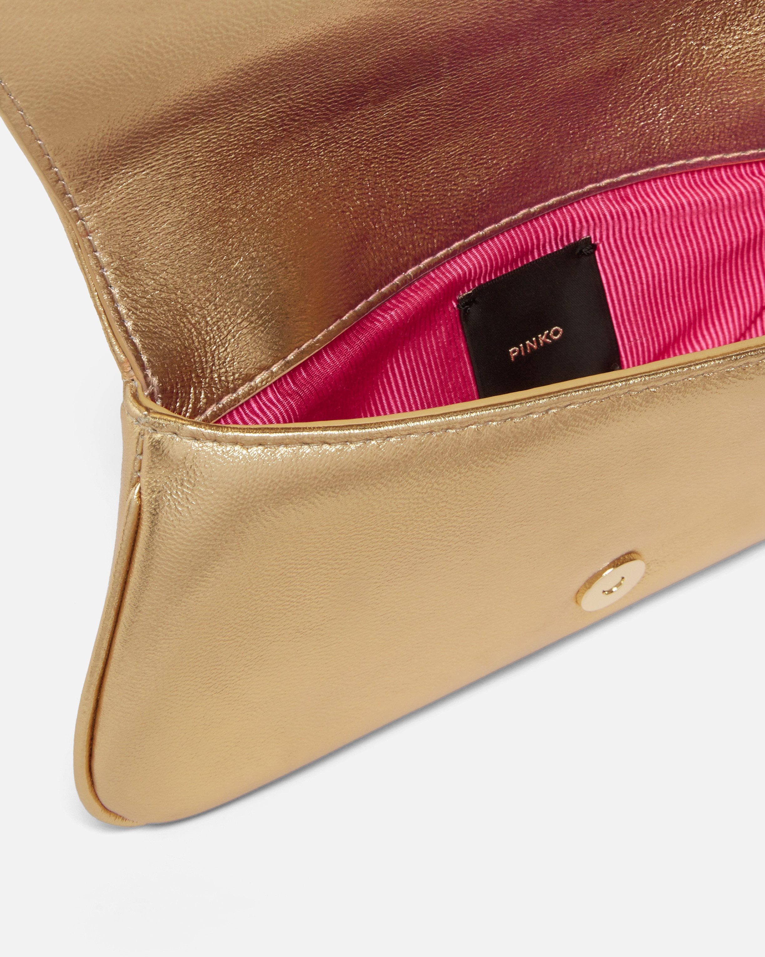 LAMINATED CLUTCH WITH GOLDEN BRACELET - 4