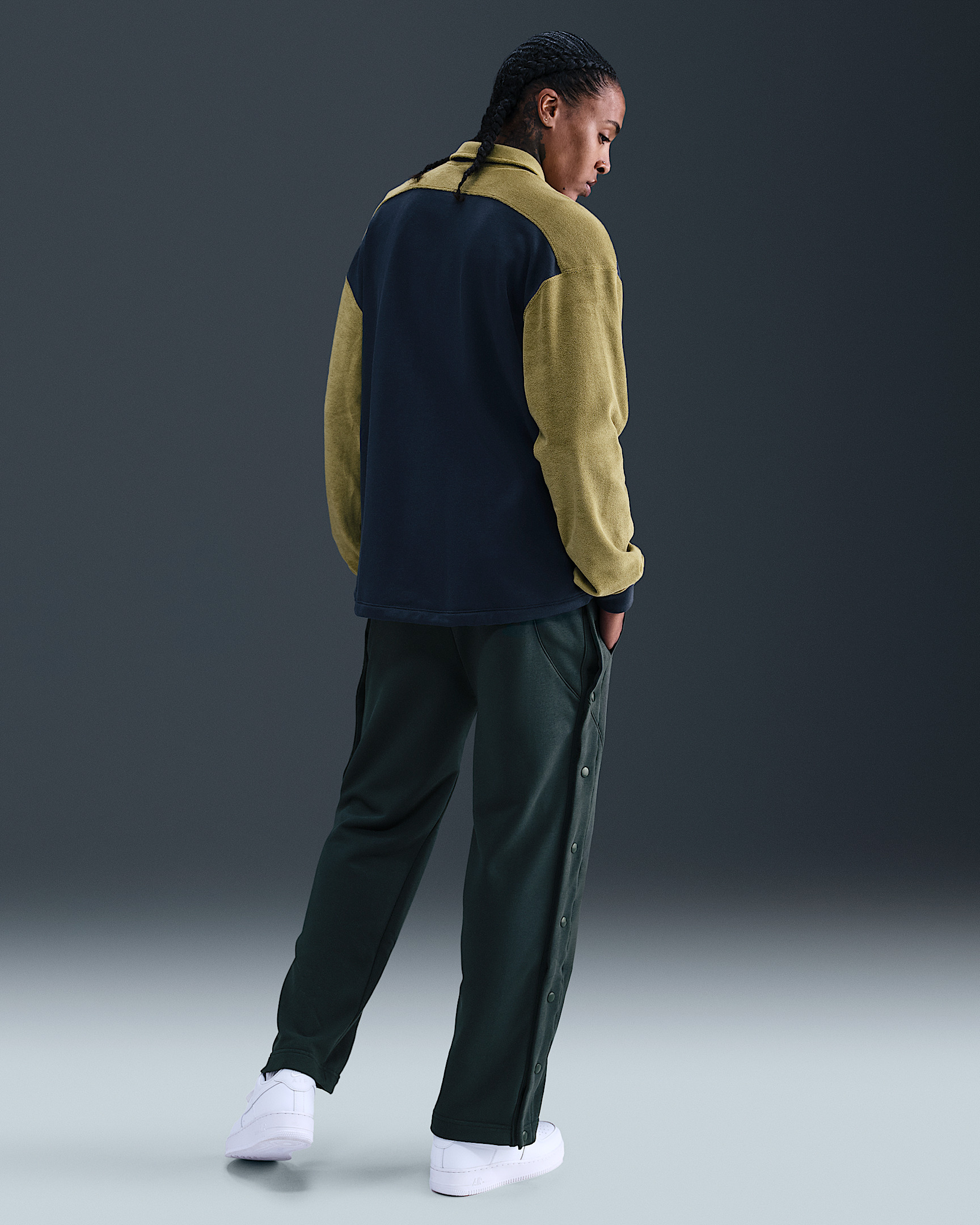 Nike Women's Fleece Tear-Away Basketball Pants - 4