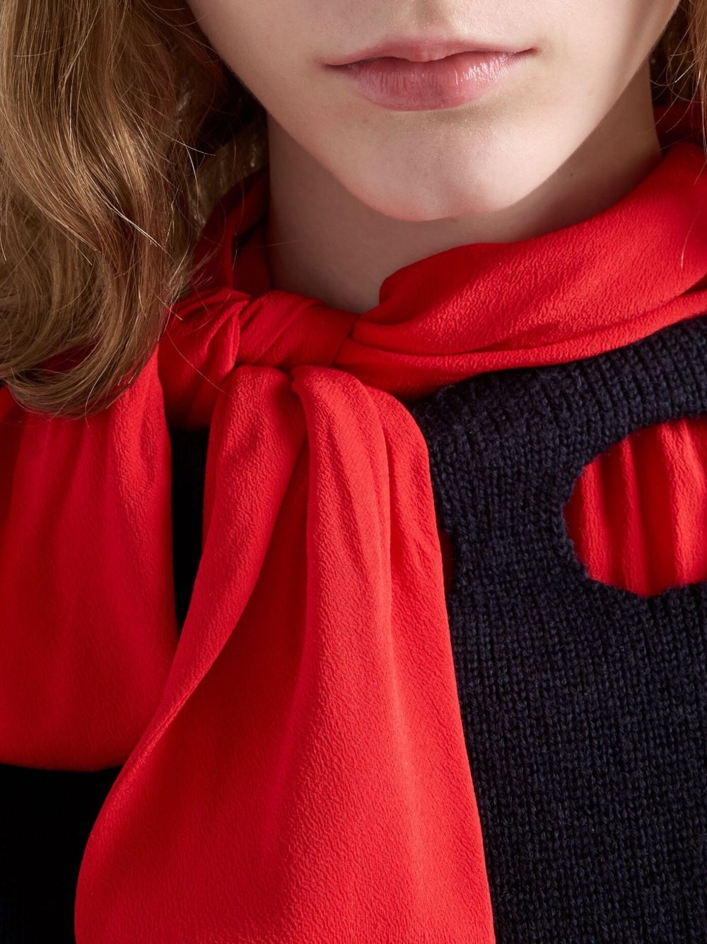 cotton boat-neck sweater - 5