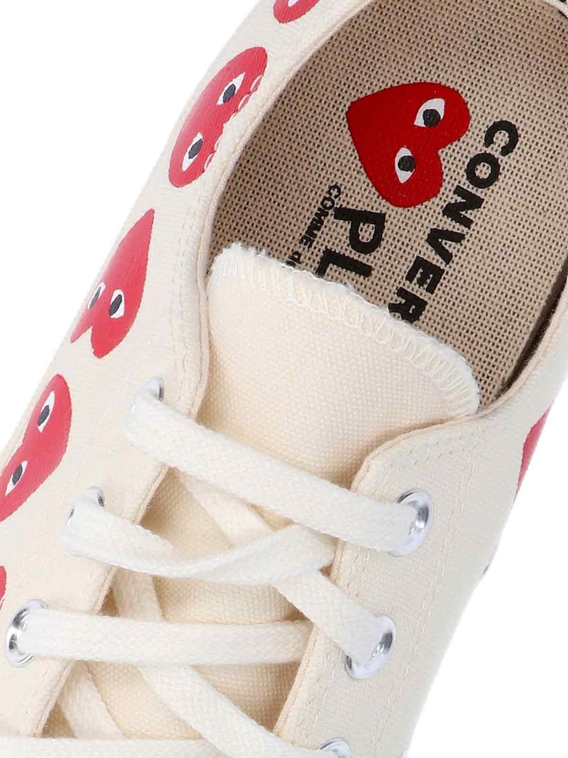 낮은 "MULTI HEARTS"SNEAKERS 5