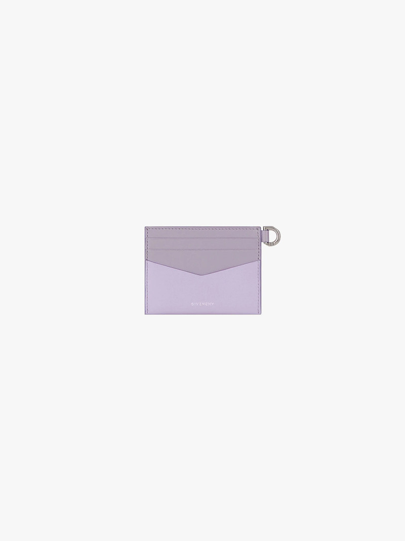 Givenchy 4G CARD HOLDER IN BOX LEATHER outlook