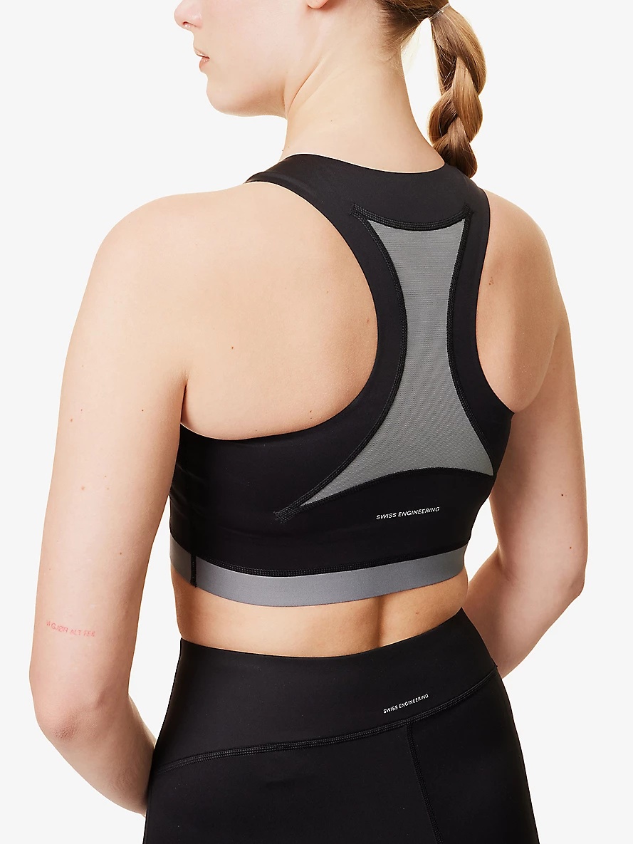 Train 2-in-1 Stretch-Woven Sports Bra - 5