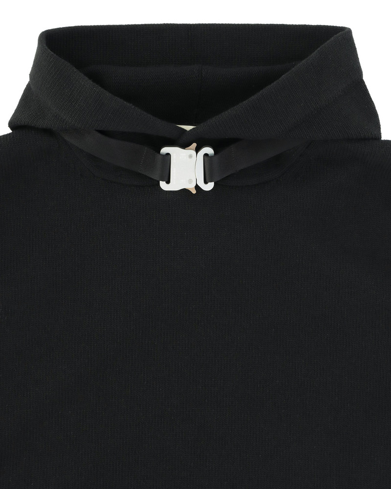 BUCKLE COLLAR KNITTED HOODIE 6
