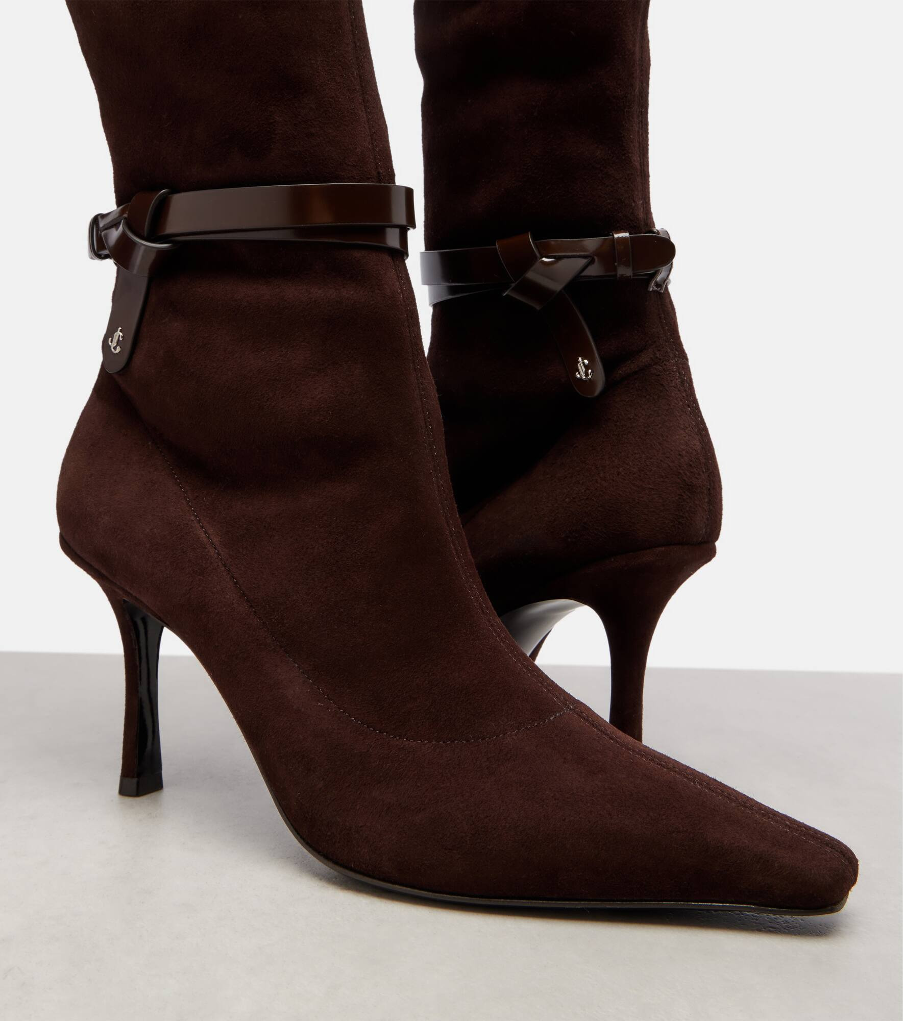Camie 85 suede over-the-knee boots - 6
