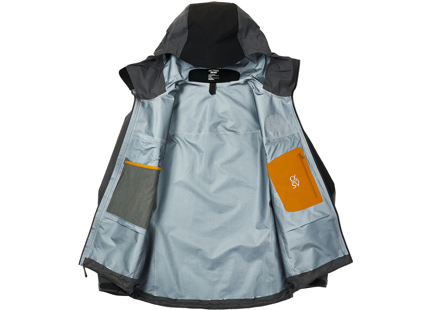 Palace Arc'teryx Alpha SV Jacket Grey - 2