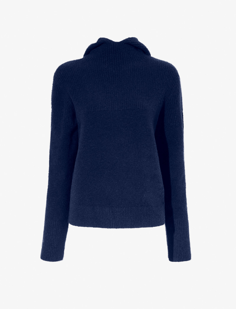 Greta Sweater in Lofty Eco Cashmere 1