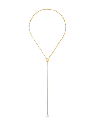 GUCCI Blondie pearl-drop necklace outlook