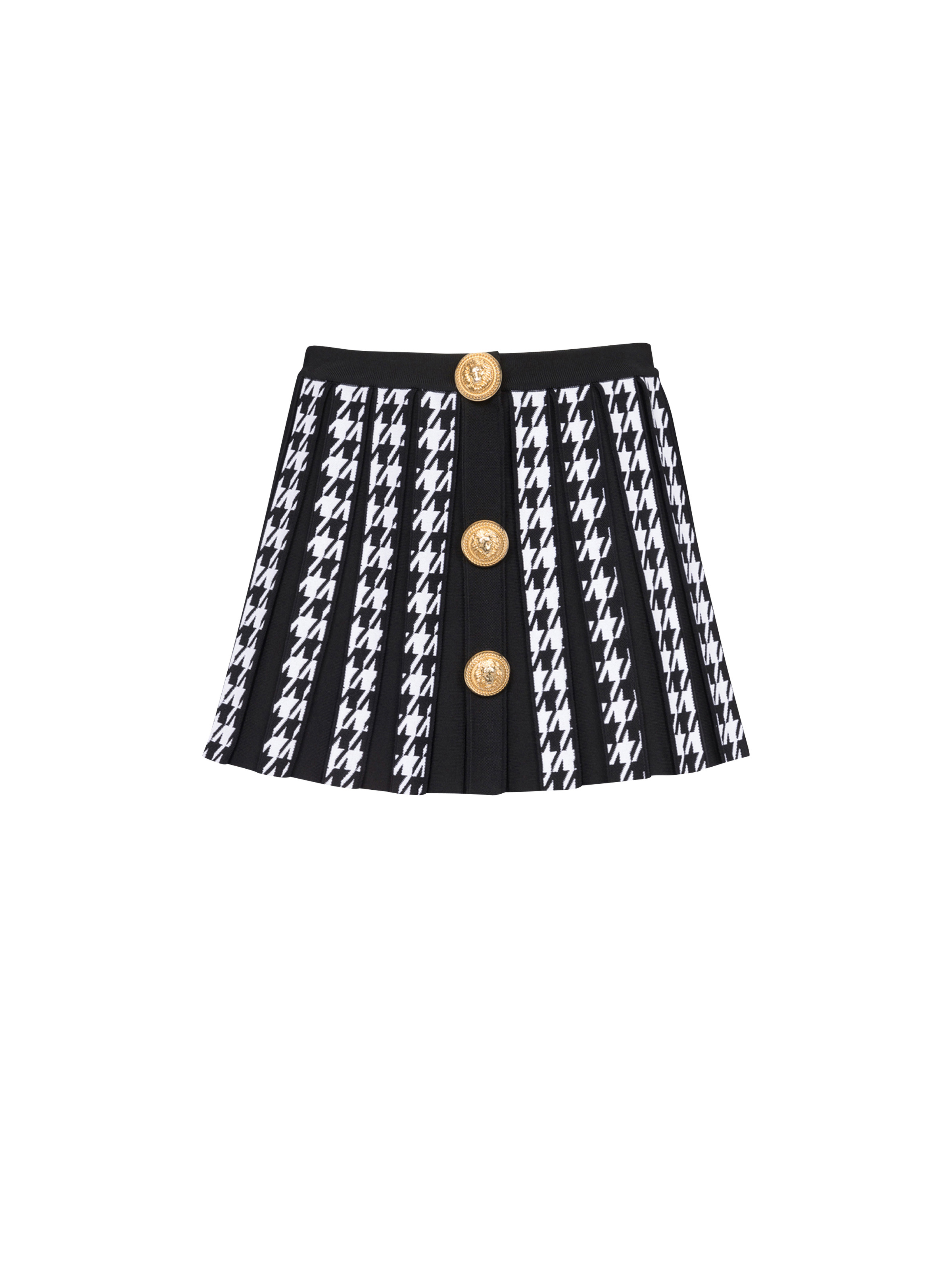 Short knit skirt - 1