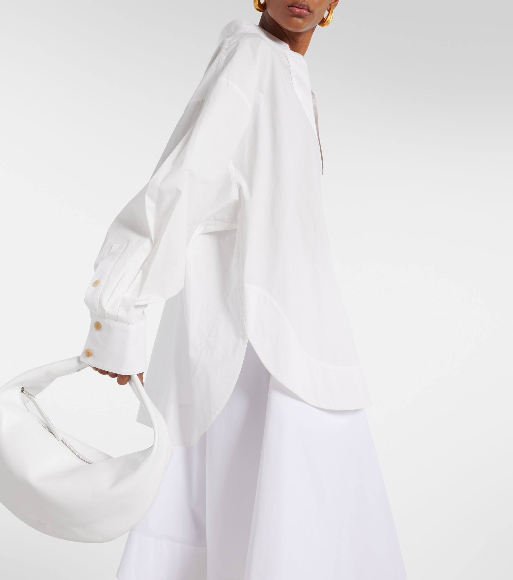 Tito cotton poplin top - 6