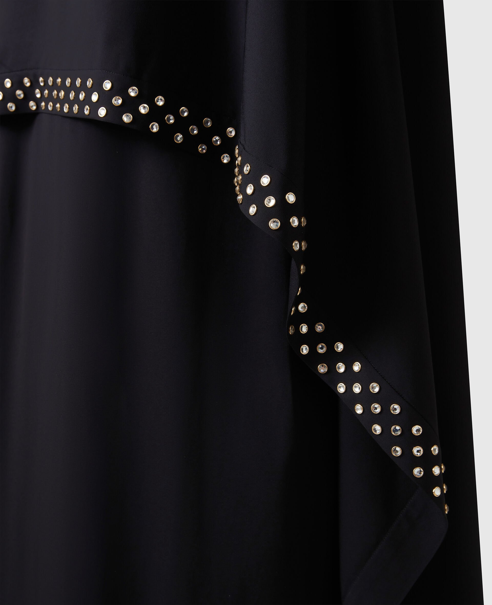 Lead-Free Crystal Cape Gown - 5