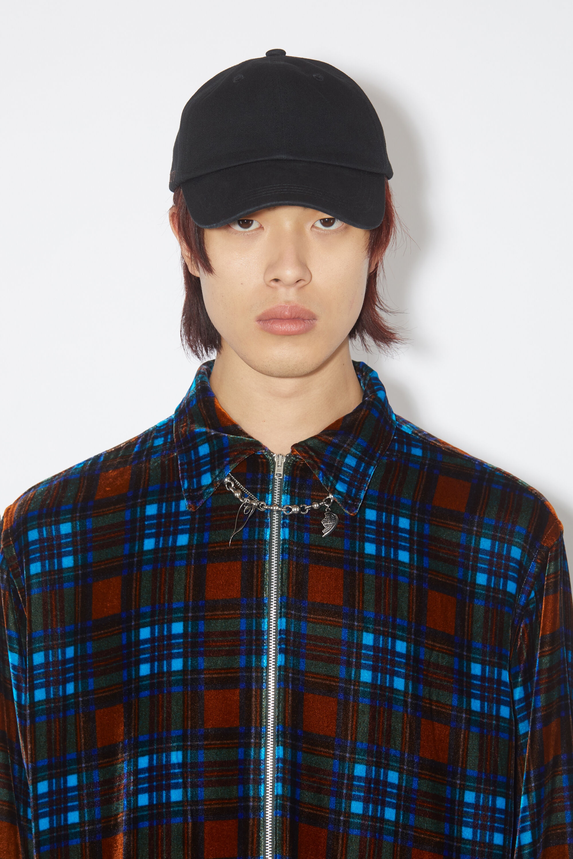 Cotton twill cap - Black - 3