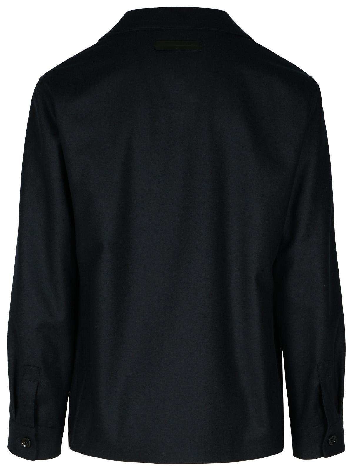 Zegna 'Drop 7' Black Wool Jacket Man - 3