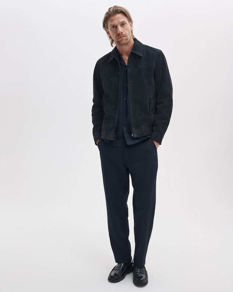 rag & bone Ricky Suede Jacket outlook