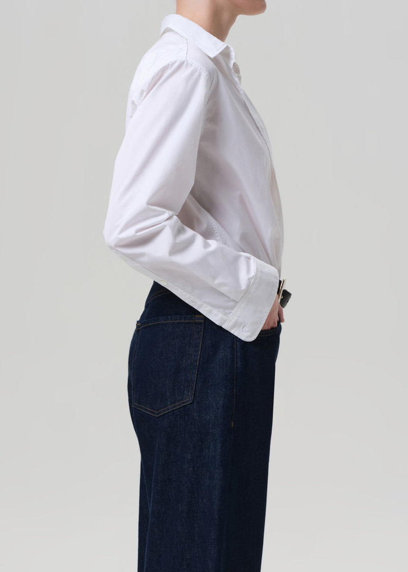 Avni Slim Shirt In White 5