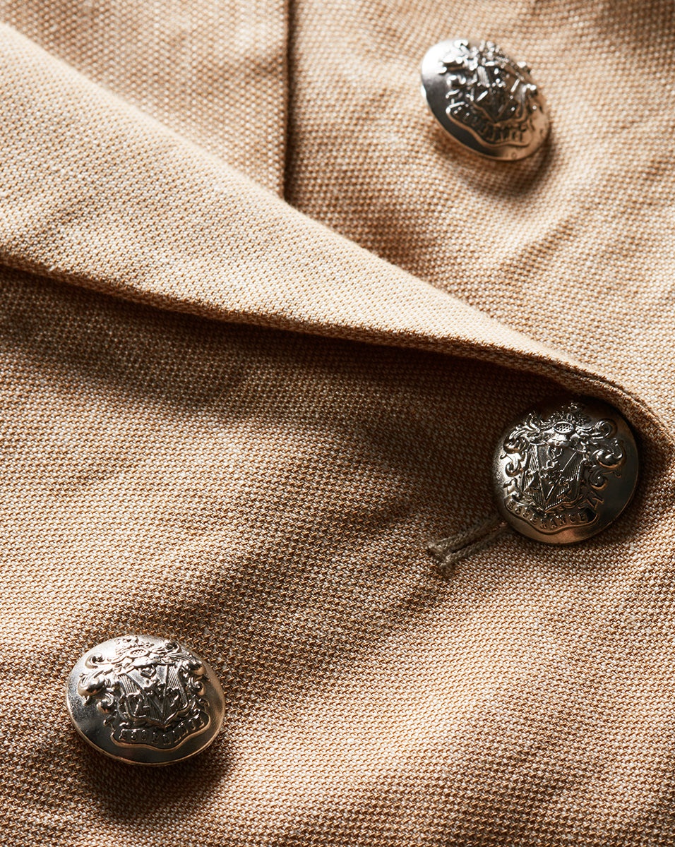 MILLER LINEN DICKEY JACKET - 3