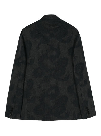 FENG CHEN WANG patterned-jacquard blazer outlook