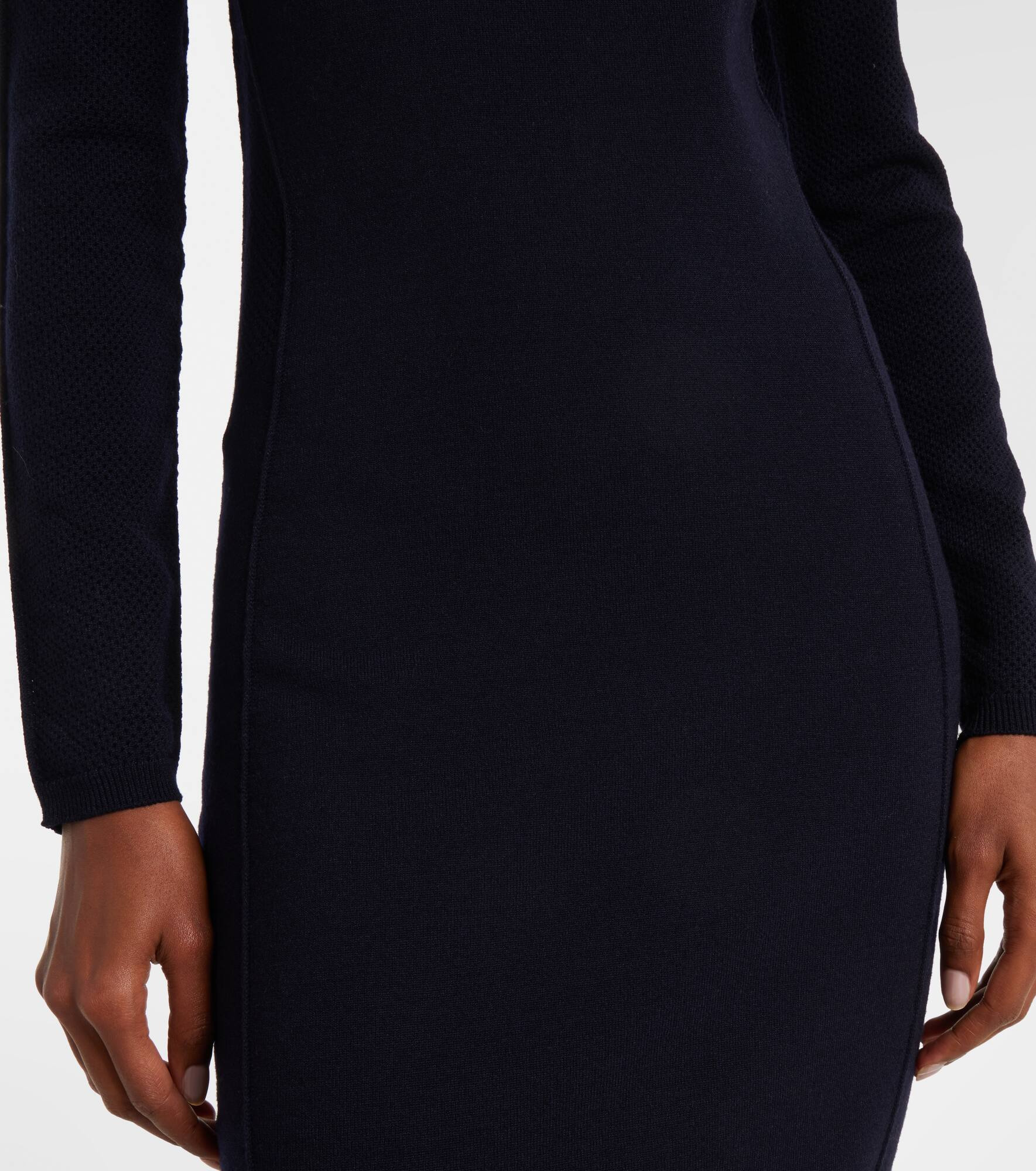 Sophia wool-blend midi dress - 5