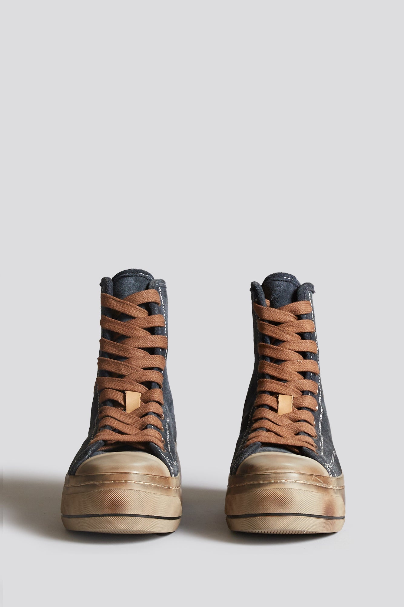 DISTRESSED TALL KURT - WASHED NAVY SUEDE - 2