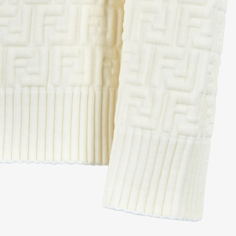 White viscose jumper 3