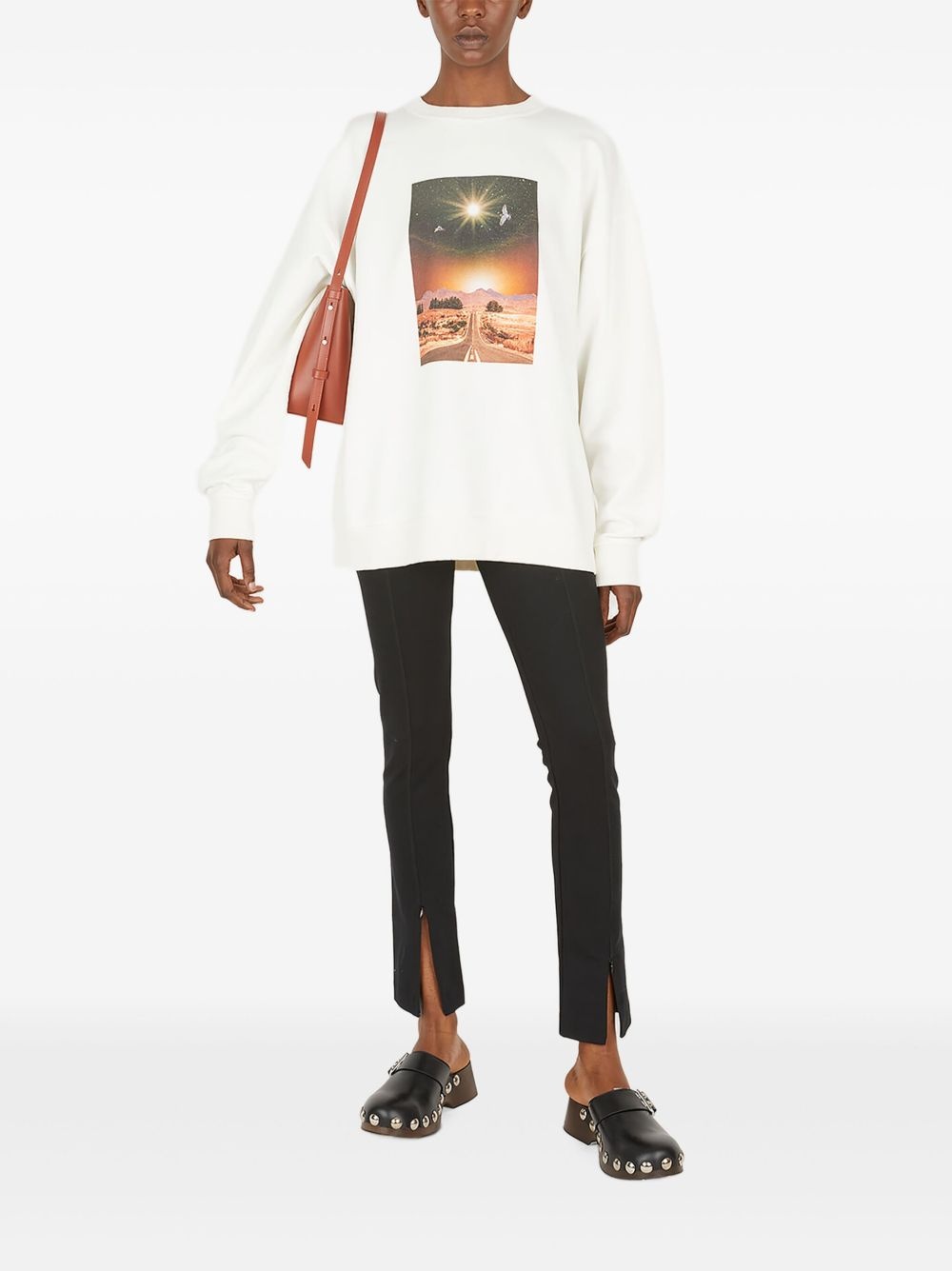 graphic-print sweatshirt - 2