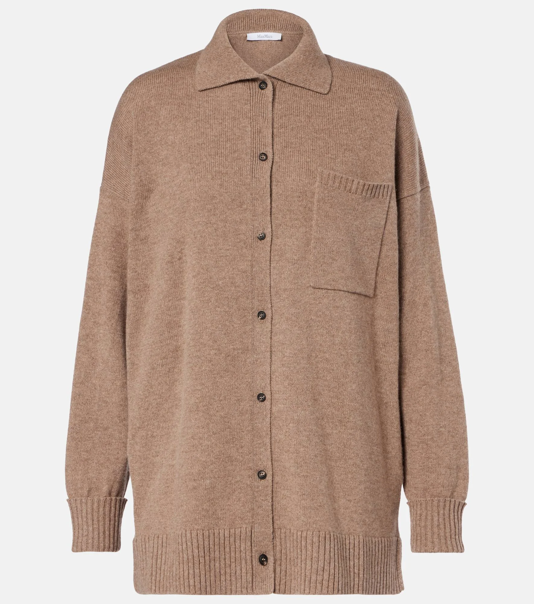 Bull oversized cashmere cardigan - 1