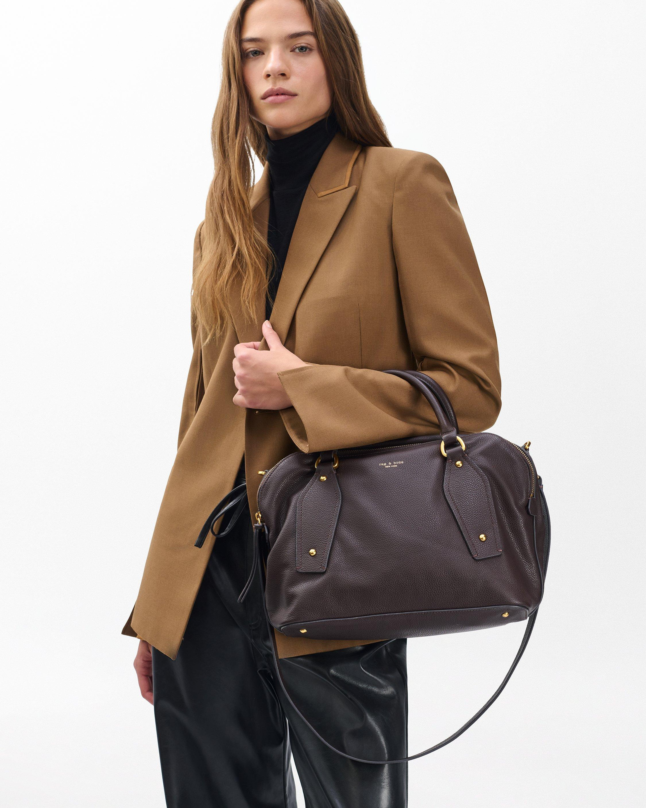 Gramercy Leather Medium Satchel - 2