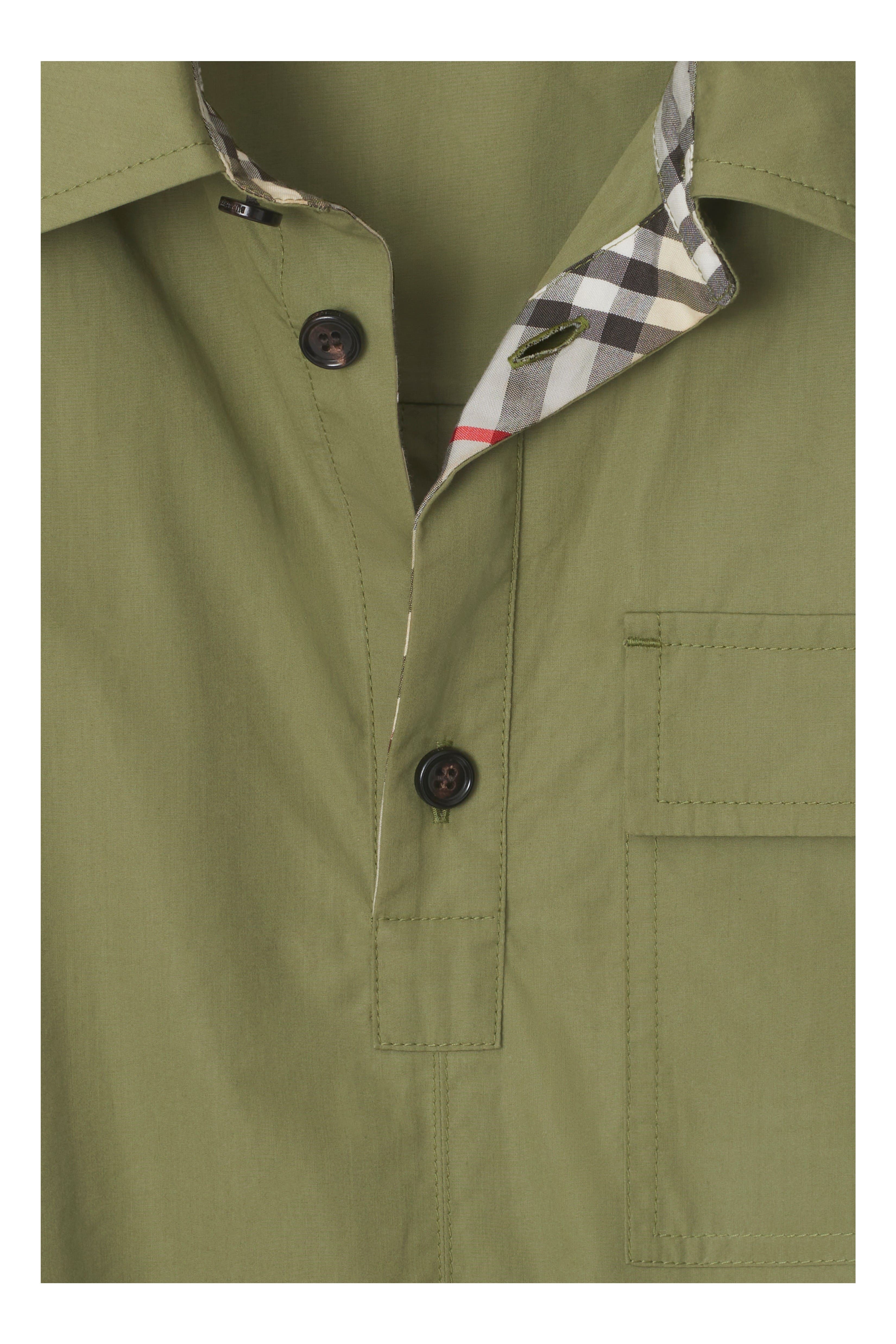 burberry Cotton Shirt Dress in Wreath at Nordstrom - 5