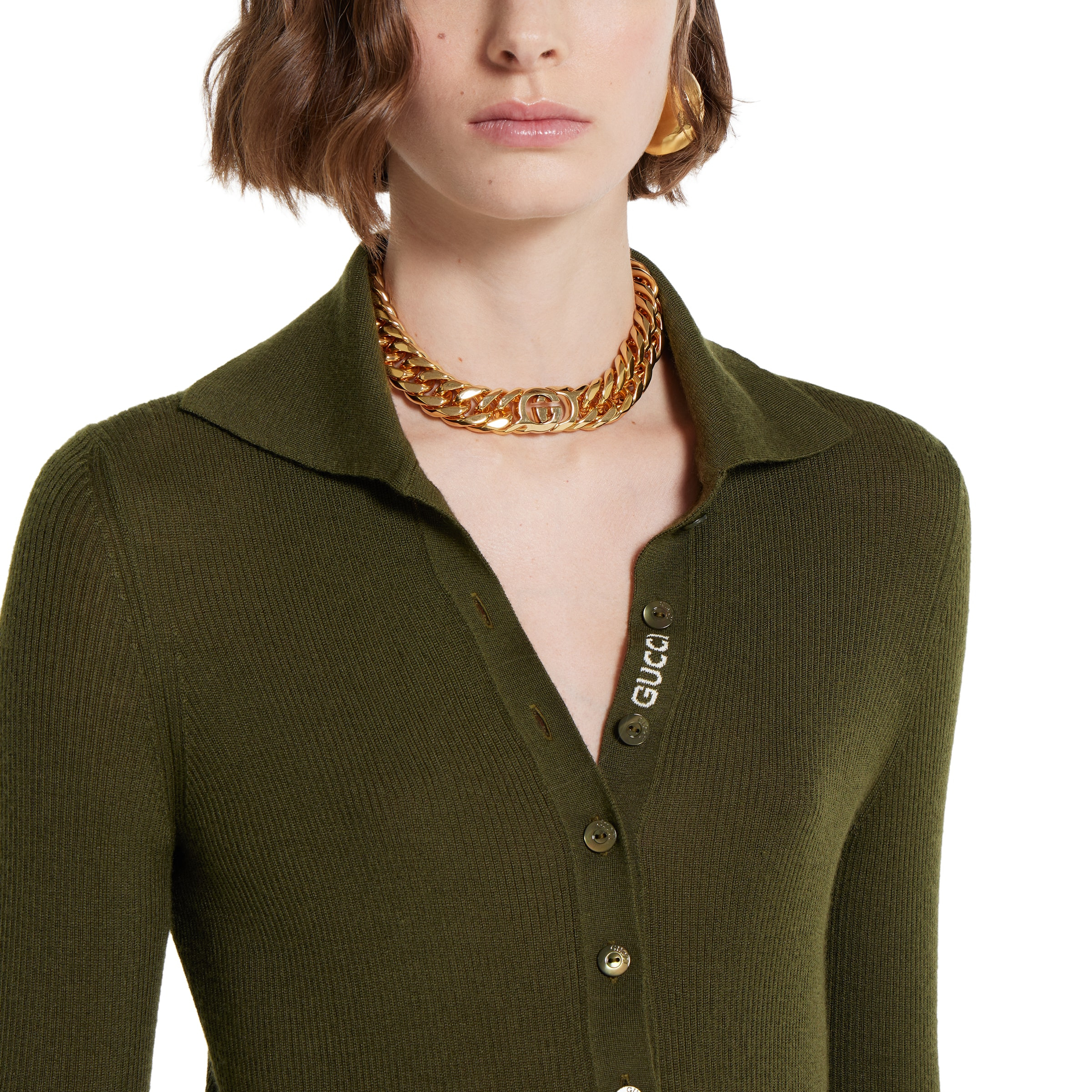 Cashmere silk top with embroidery - 5
