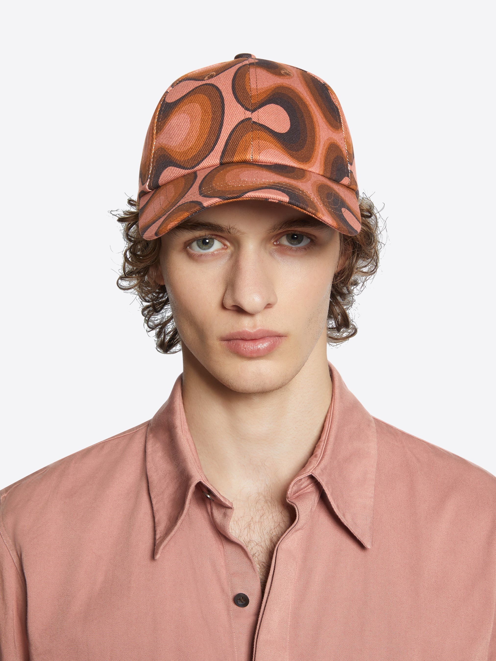PRINTED COTTON CAP - 4