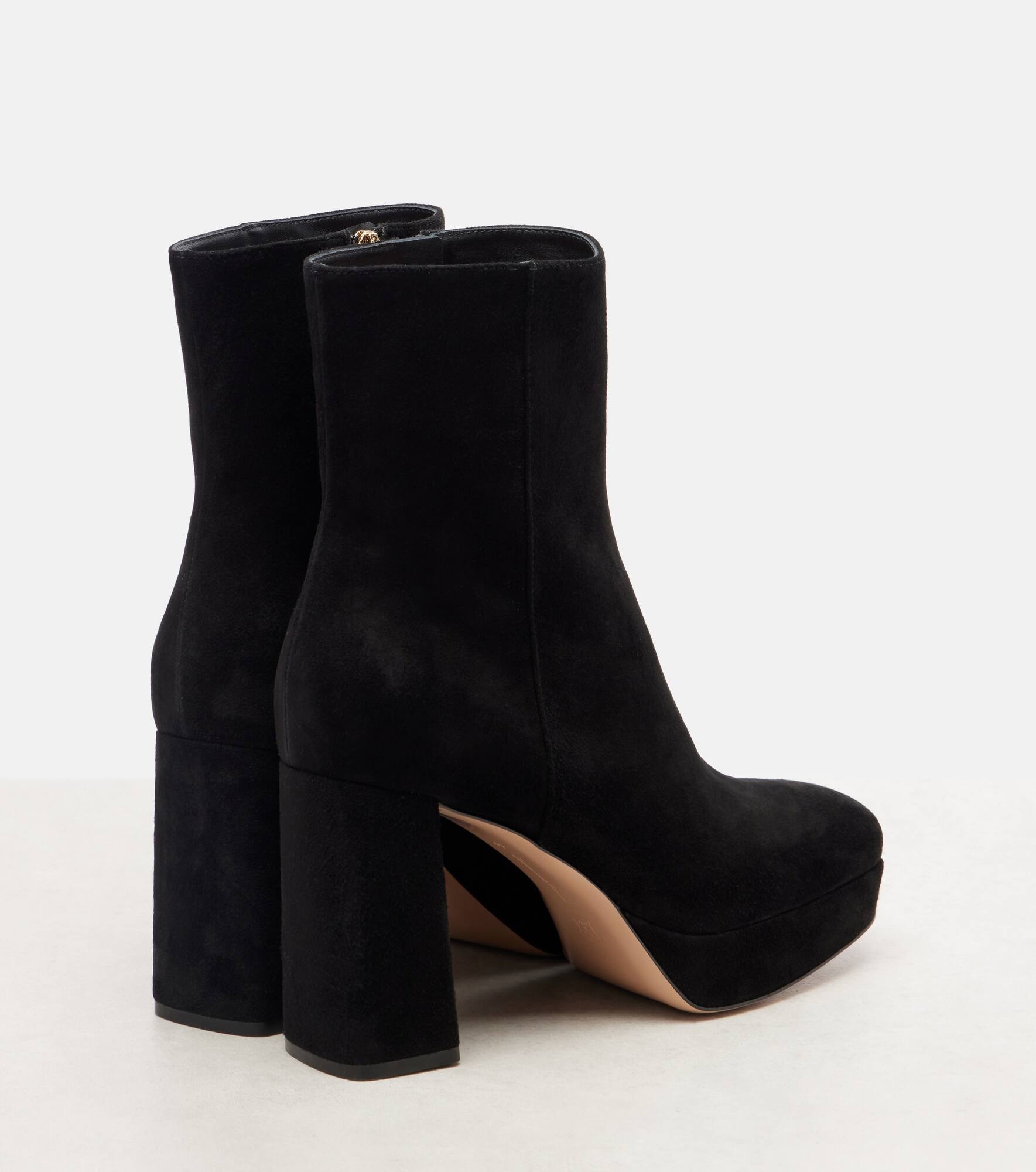 Daisen 95 suede platform ankle boots - 2