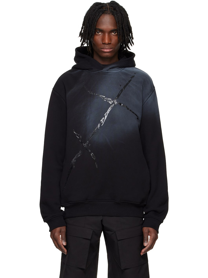 Black Fluxus Hoodie 1
