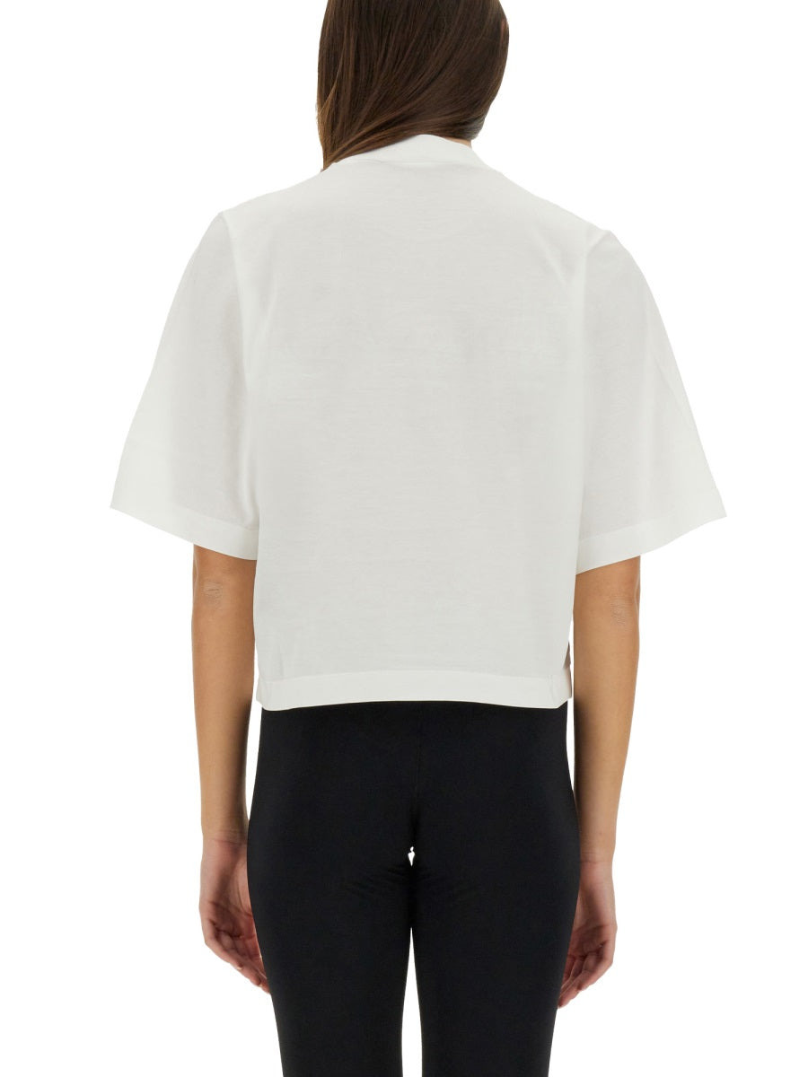 Palm Angels Women T-Shirt With Logo - 3