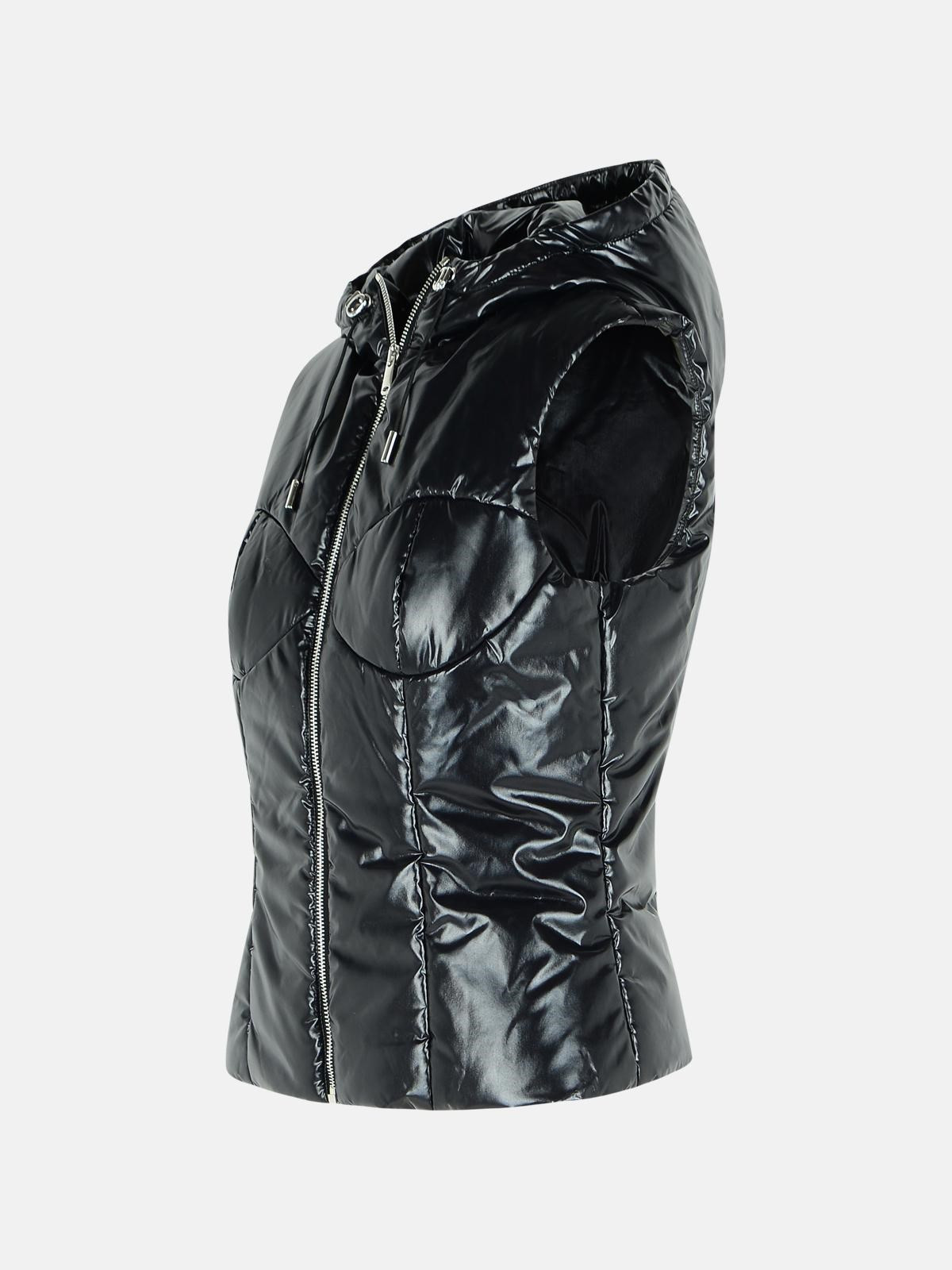 BLACK POLYAMIDE VEST - 2