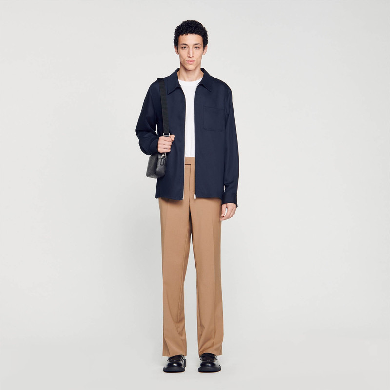 Sandro ZIP-UP SHIRT outlook