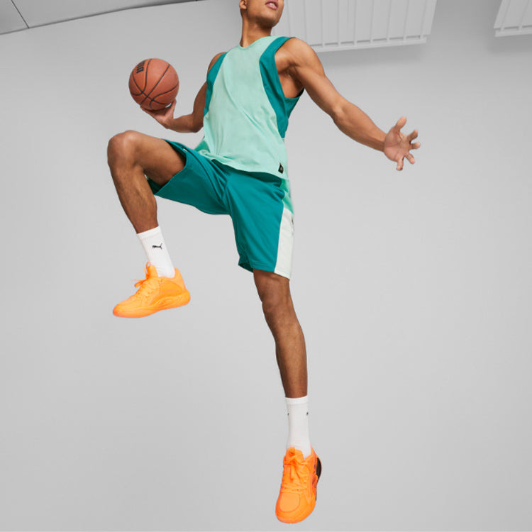Puma Training Basketball Shorts 'Teal' 848944-14 - 3