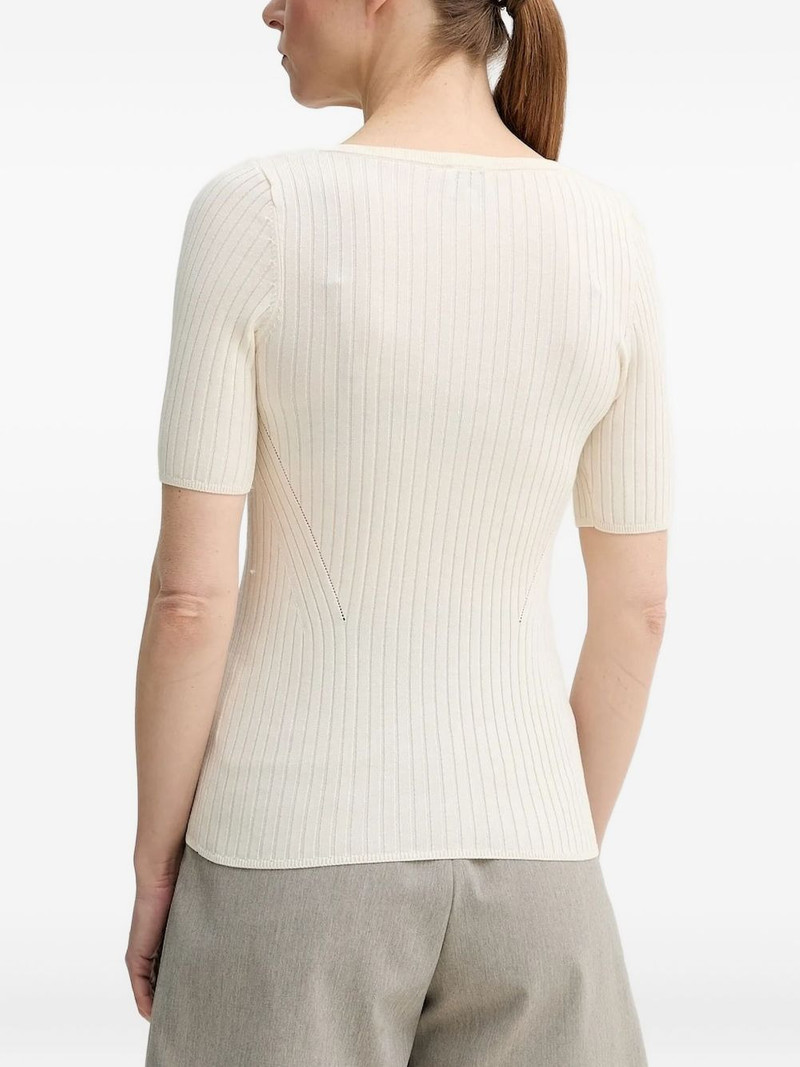 HERSKIND ribbed buttoned top outlook