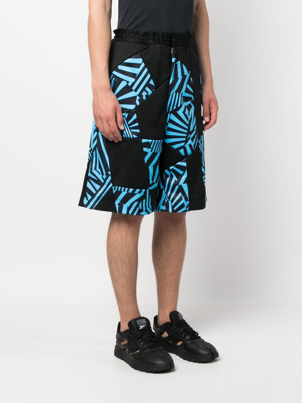 panelled-design bermuda shorts - 3