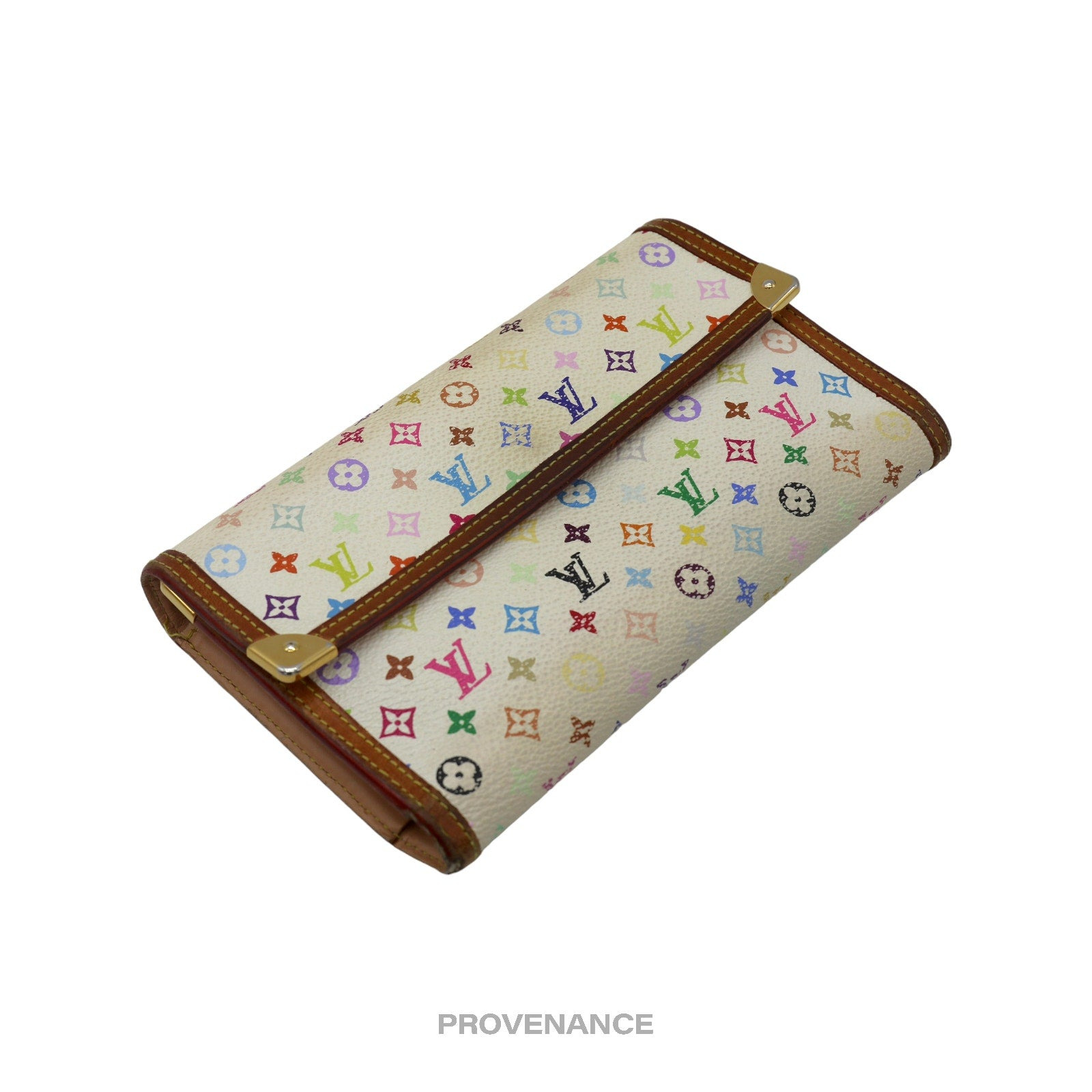 Louis Vuitton International Wallet - Monogram Multicolore White - 5