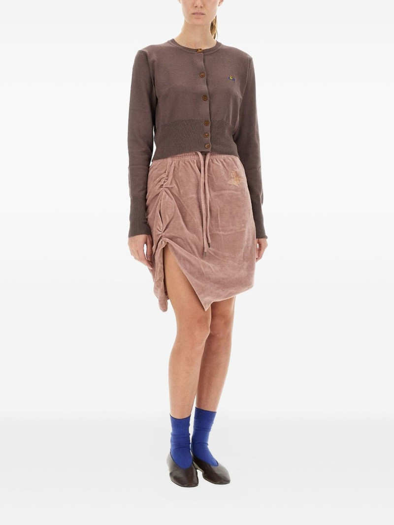 Vivienne Westwood Bea Orb-logo button-fastening cardigan outlook