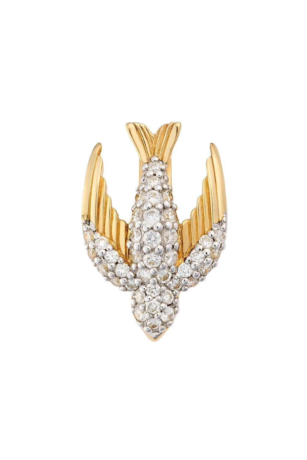 Resilience - Diamond Pavé Medium Sparrow Decorative Annex Link - 1