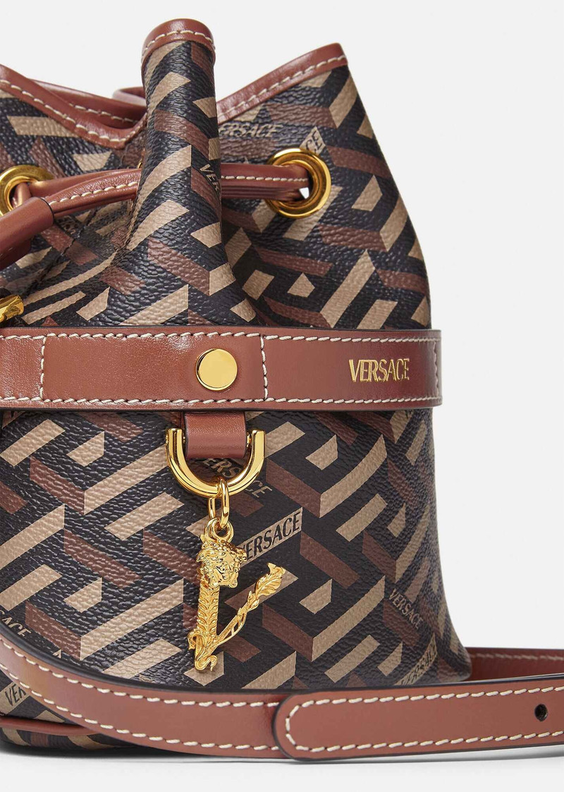 La Greca Signature Mini Bucket Bag 6