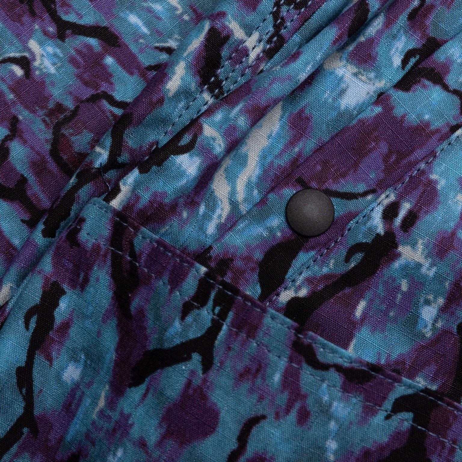 BELTED C/S SHORT COTTON RIPSTOP PRINTED - HORN CAMO - 5