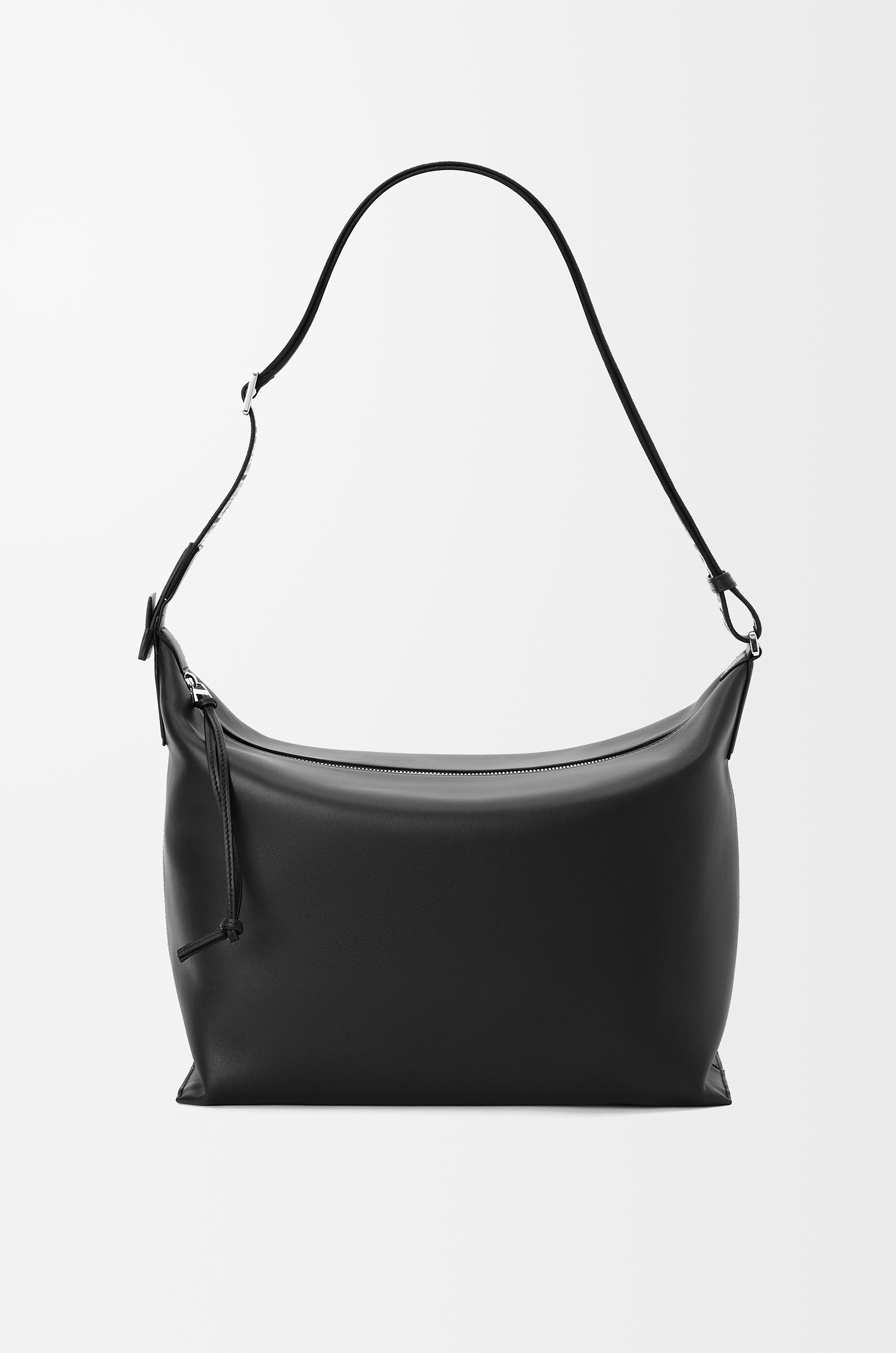 Cubi Crossbody bag in supple smooth calfskin and jacquard - 2