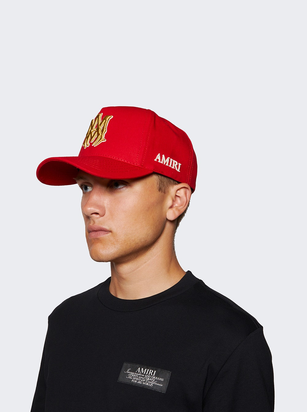 Ma Outline Canvas Hat Varsity Red - 3