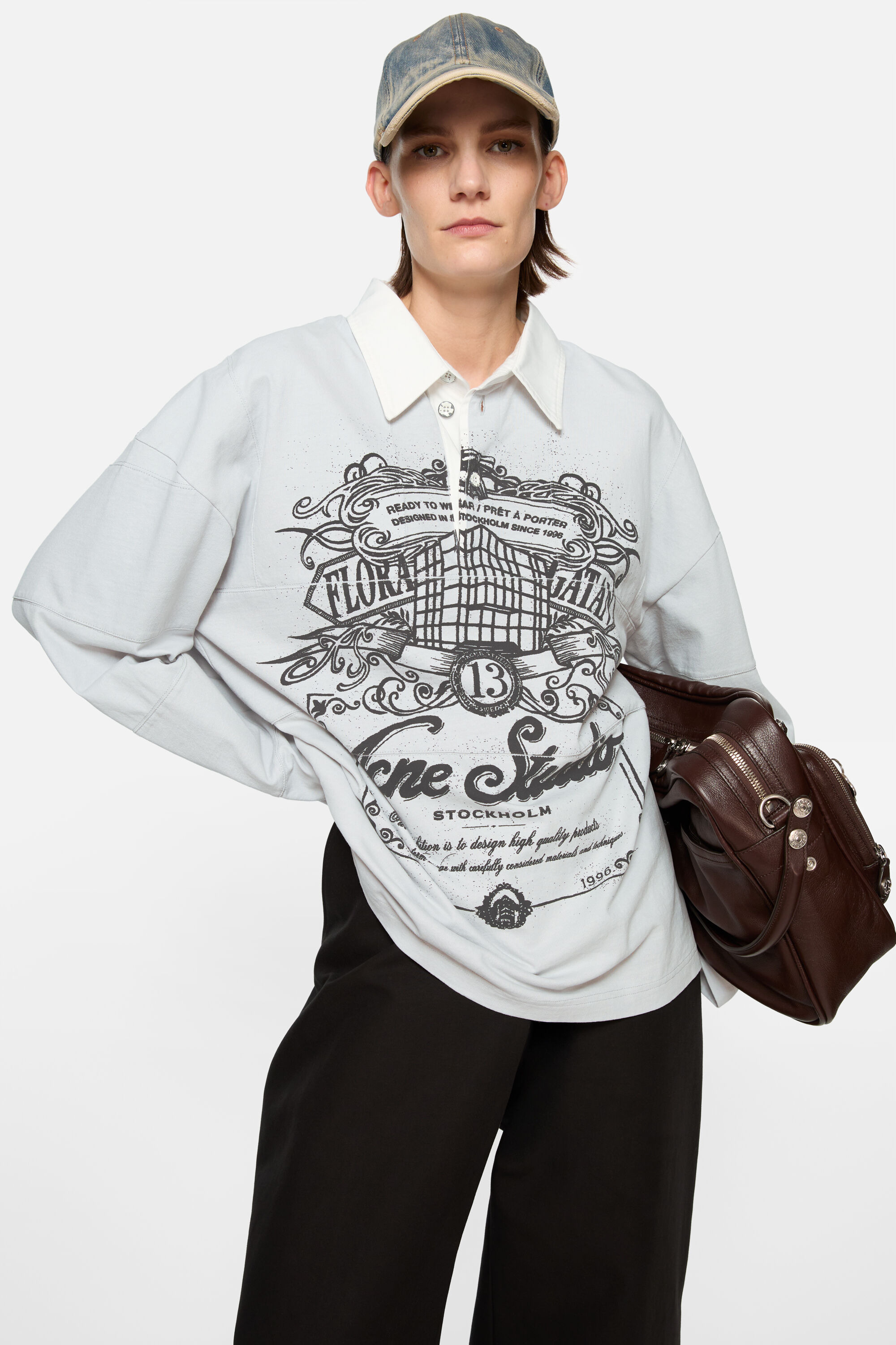 Logo t-shirt - Cold grey - 4