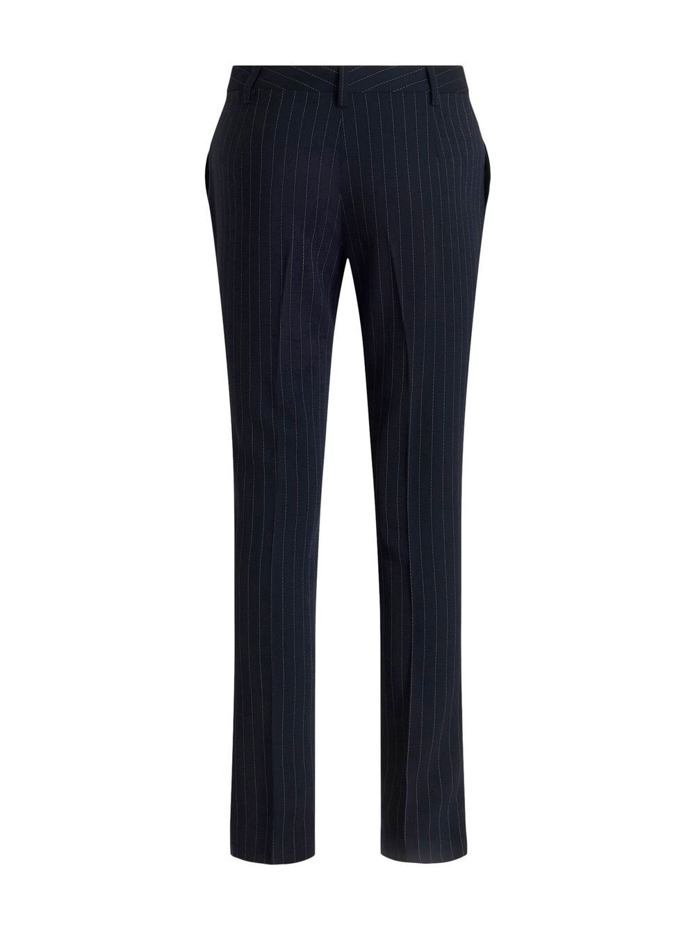 pinstripe tailored trousers - 6