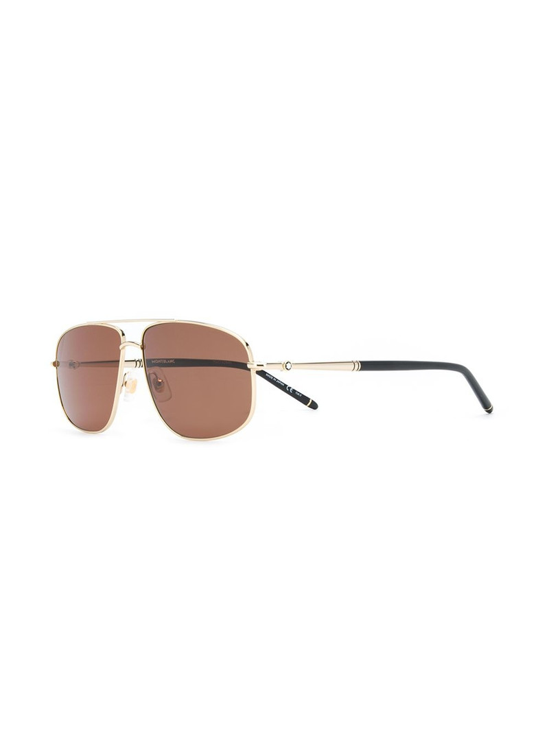 Montblanc square-frame sunglasses outlook